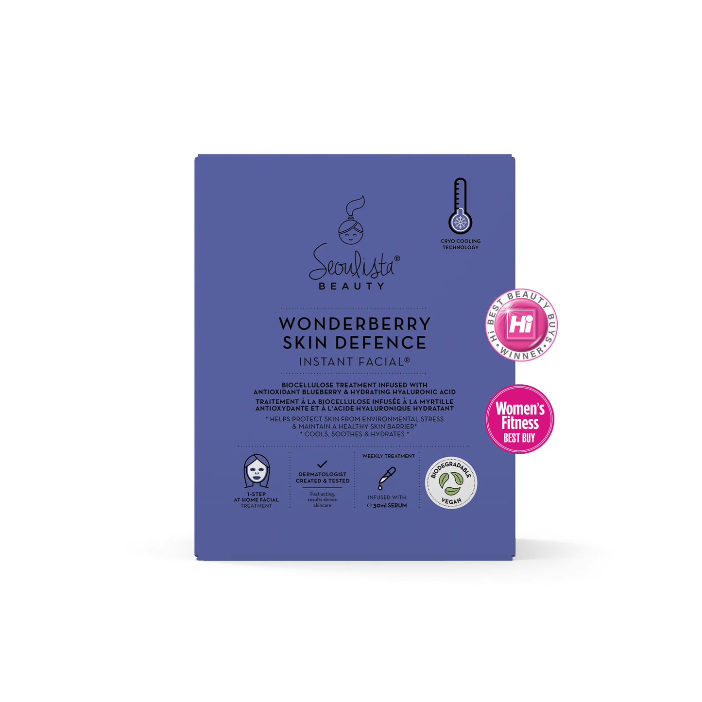 Seoulista Wonderberry Skin Defence Instant Facial® - Seoulista Beauty