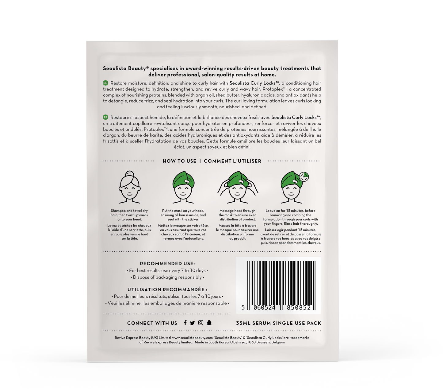 Seoulista Curly Locks® Hair Mask - Seoulista Beauty