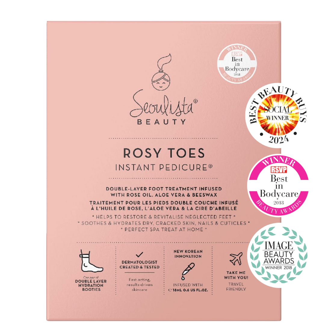 Seoulista Rosy Toes® Instant Pedicure