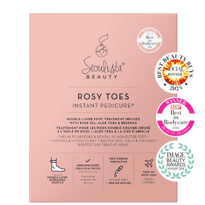 Seoulista Rosy Toes® Instant Pedicure