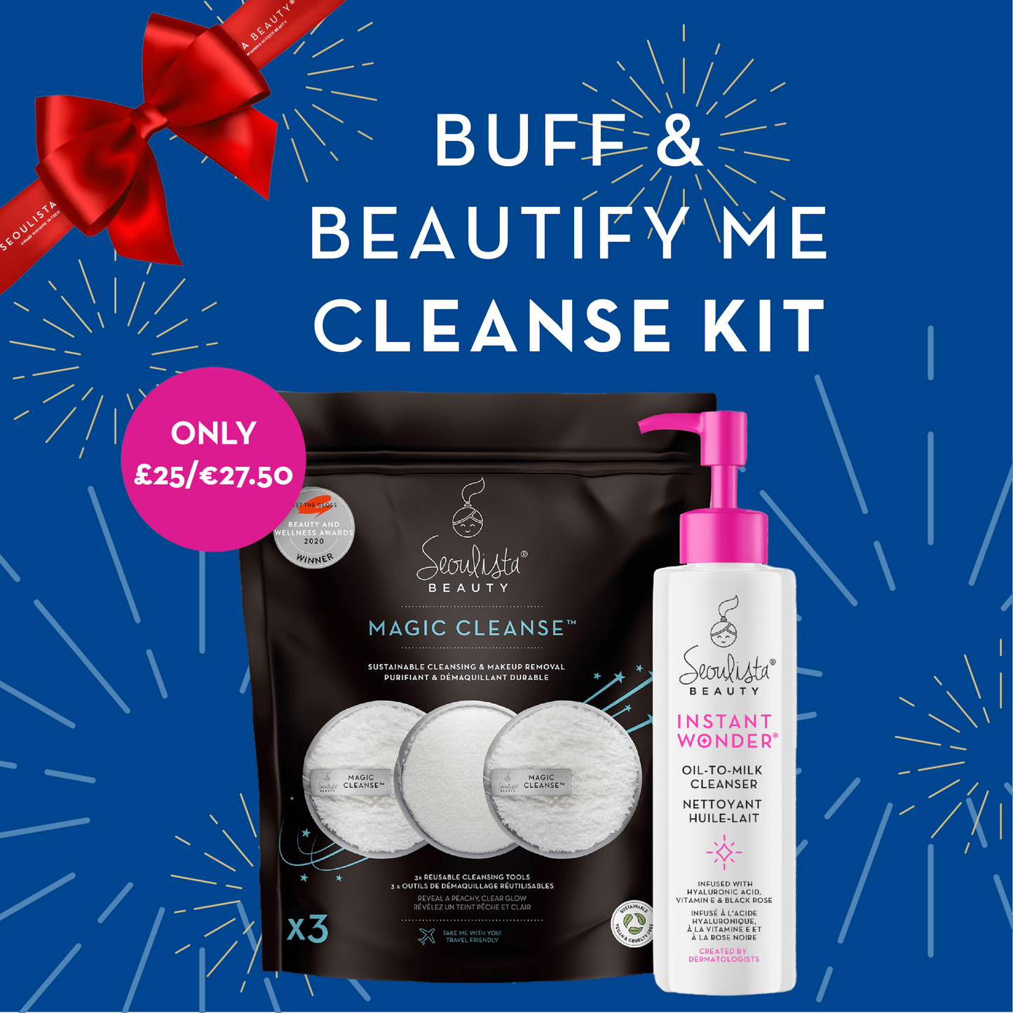 Buff & Beautify Me Seoulista Instant Wonder® Cleanse Kit