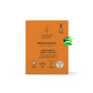 a brightening sheet mask on a white background